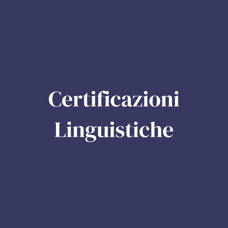 Certificazioni Linguistiche