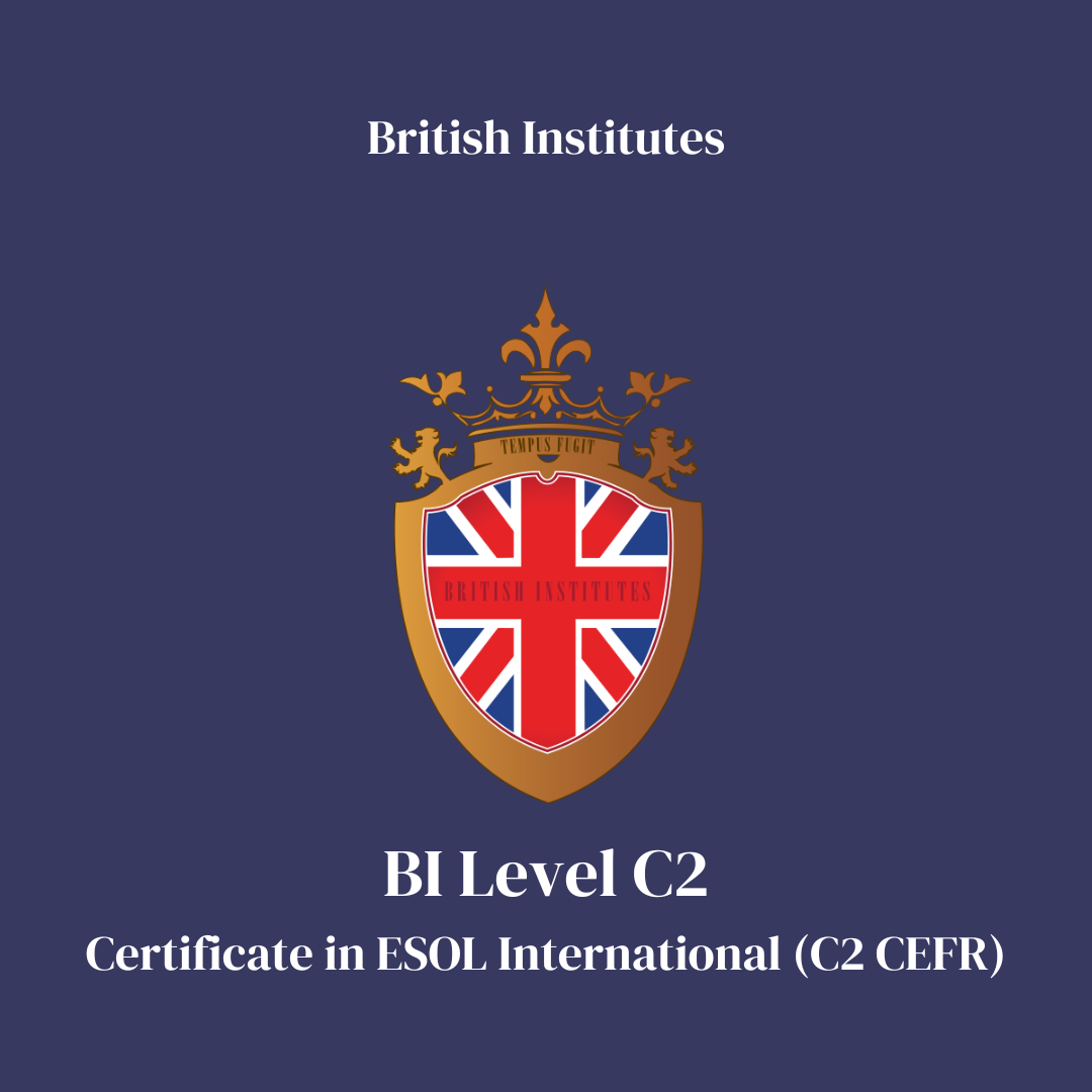 BI Level C2 Certificate in ESOL International (C2 CEFR)